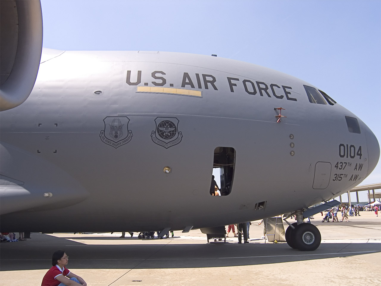 USAF C-17 transport