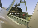 P40 cockpit